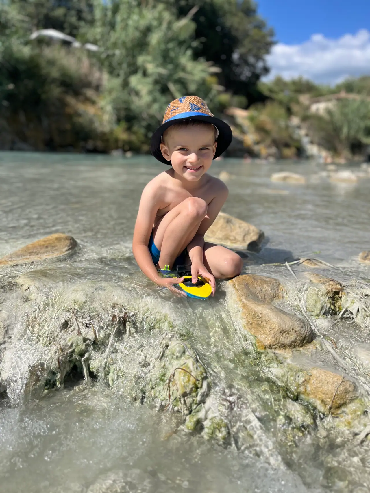 Relaxace v Cascate del Mulino. Přírodní wellness v Toskánsku – fotka 2