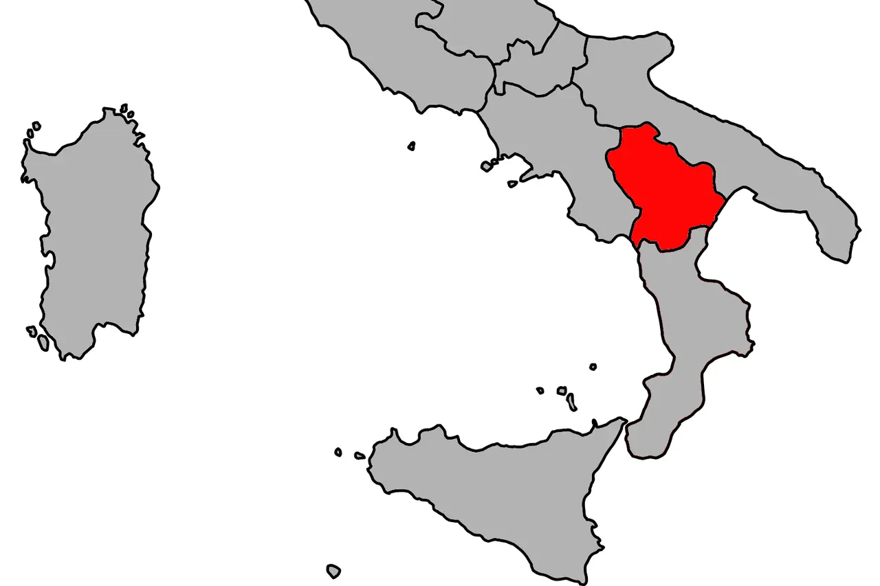 Základní informace o regionu Basilicata (Basilicata)