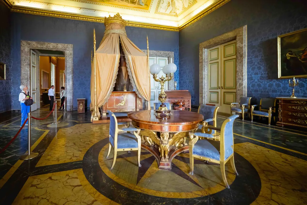 Interier zámku caserta